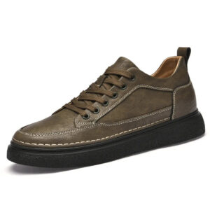 Apex - 7cm (2.7") – Men's Elevator Shoes (Height Increasing, Hidden Lift) – Khaki