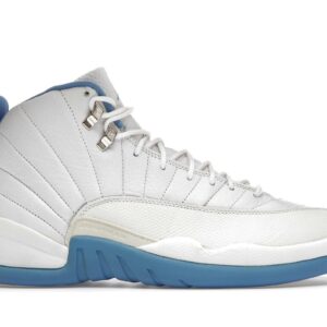 Jordan 12 Retro Melo White University Blue Mens Sneakers 136001-142