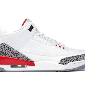 Jordan 3 Retro Hall of Fame White Fire Red (2018)