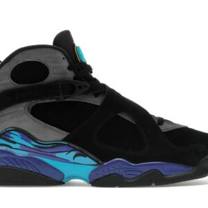 Jordan 8 Retro Aqua (2025) Black Red Lifestyle Sneaker
