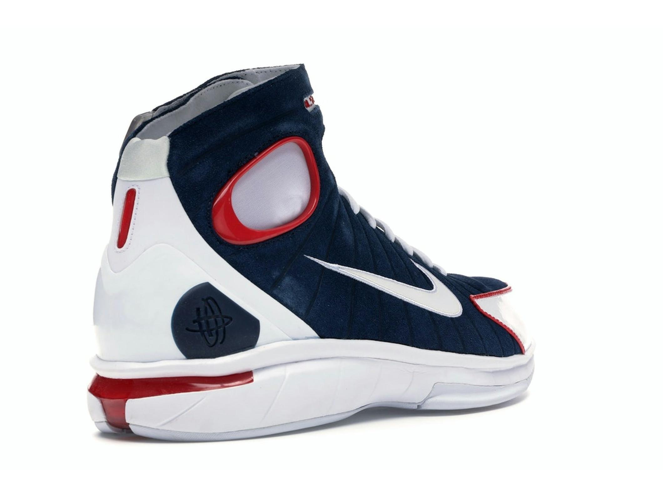 Air Zoom Huarache 2K4 Navy White Red Men’s Sneaker 308475-400 - Image 8