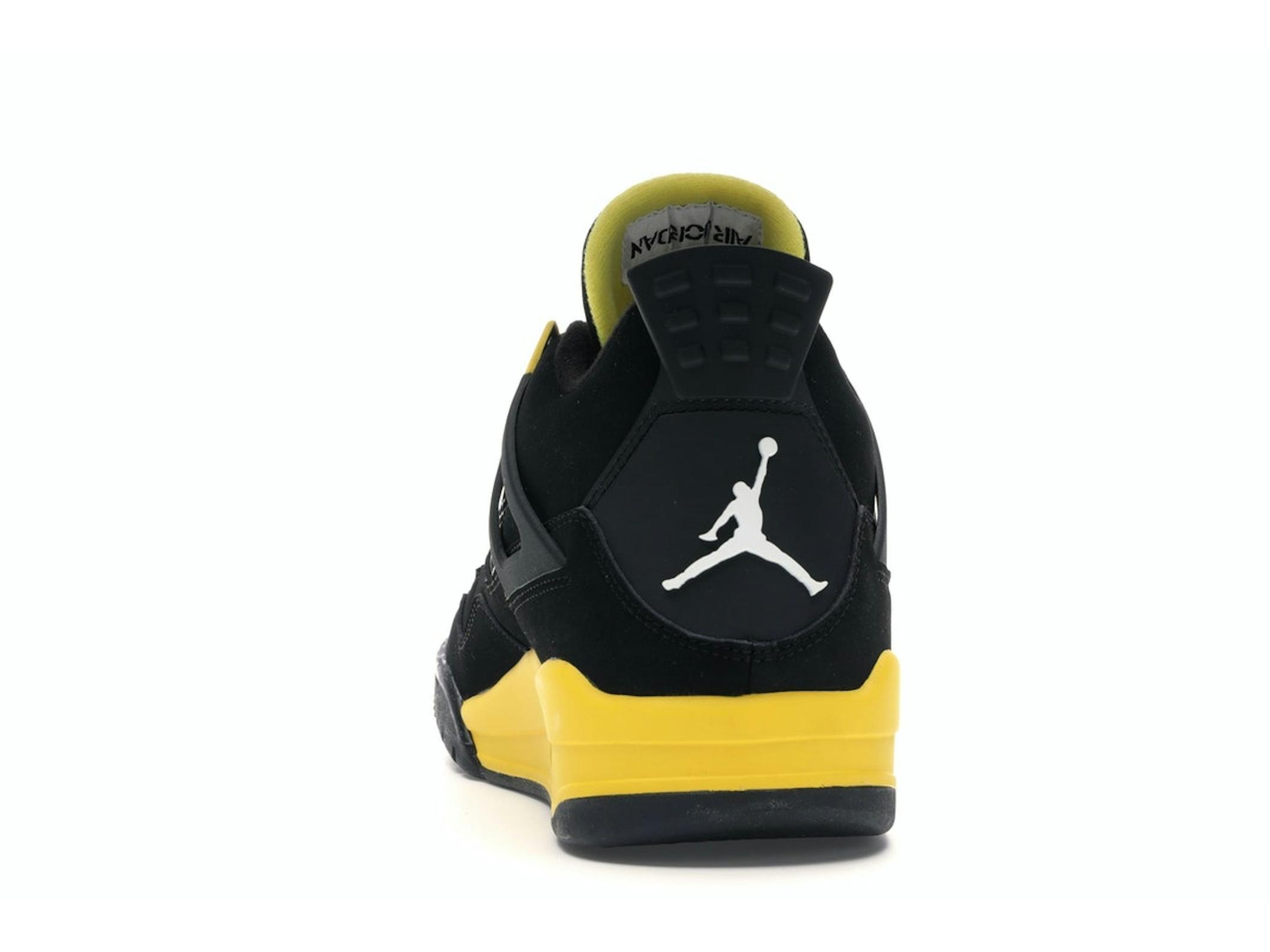 Jordan 4 Retro Thunder (2012) Black Tour Yellow 308497-008 - Image 7