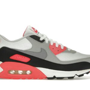 Air Max 90 Infrared 2008 White Grey Black Sneakers 333806-101