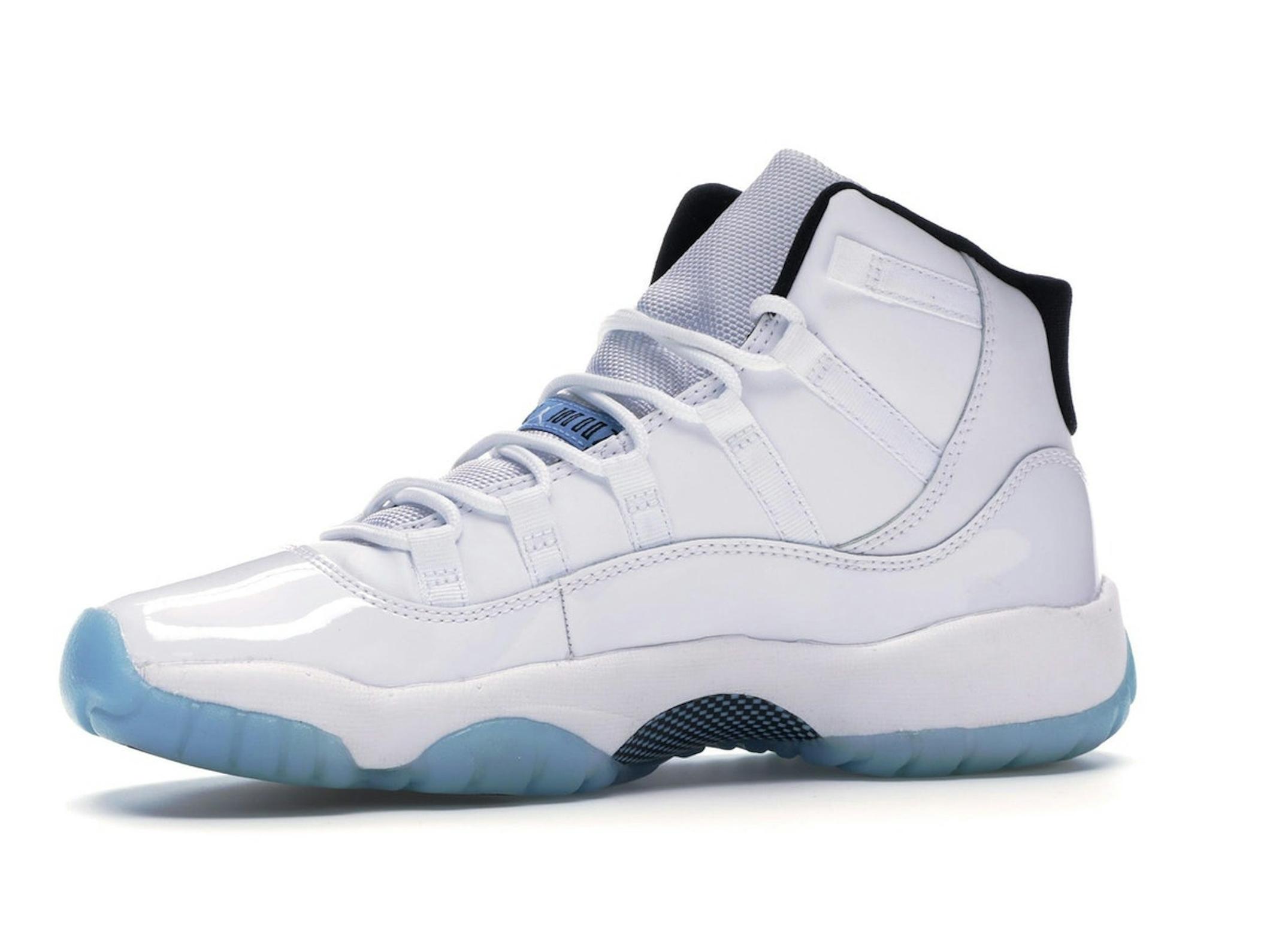 Jordan 11 Retro Legend Blue (2014) GS White Black - Image 5