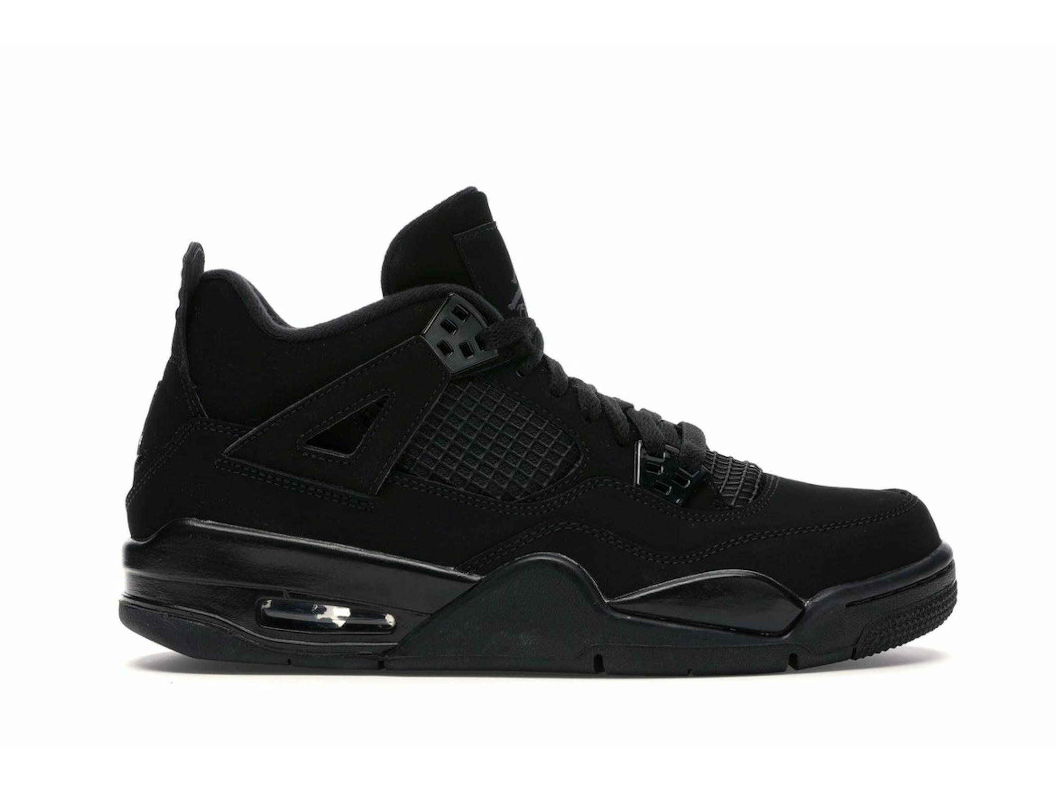 Jordan 4 Retro Black Cat (2020) GS Kids Sneaker 408452-010