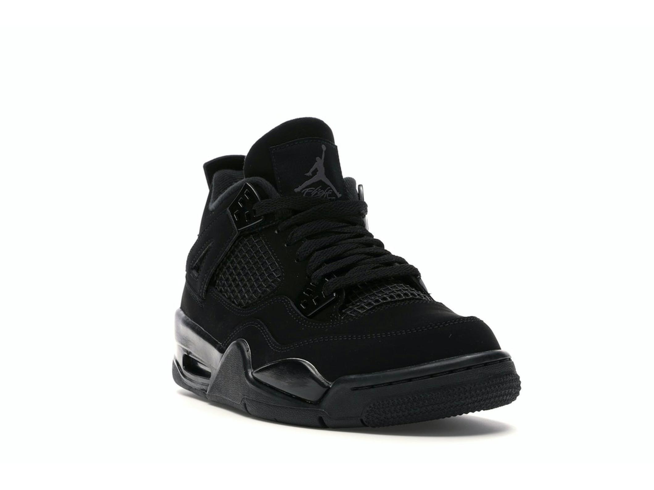 Jordan 4 Retro Black Cat (2020) GS Kids Sneaker 408452-010 - Image 3