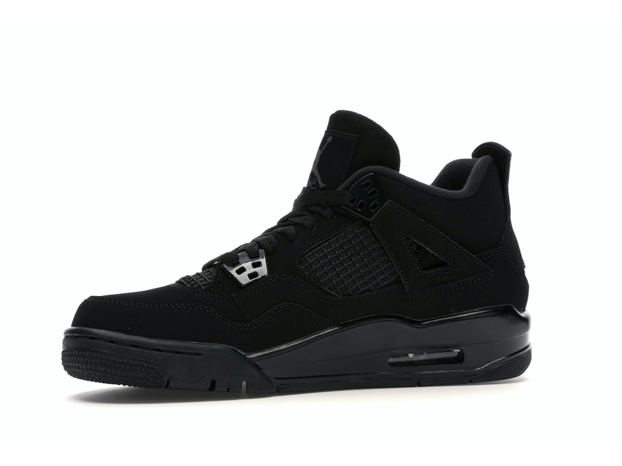 Jordan 4 Retro Black Cat (2020) GS Kids Sneaker 408452-010 - Image 5