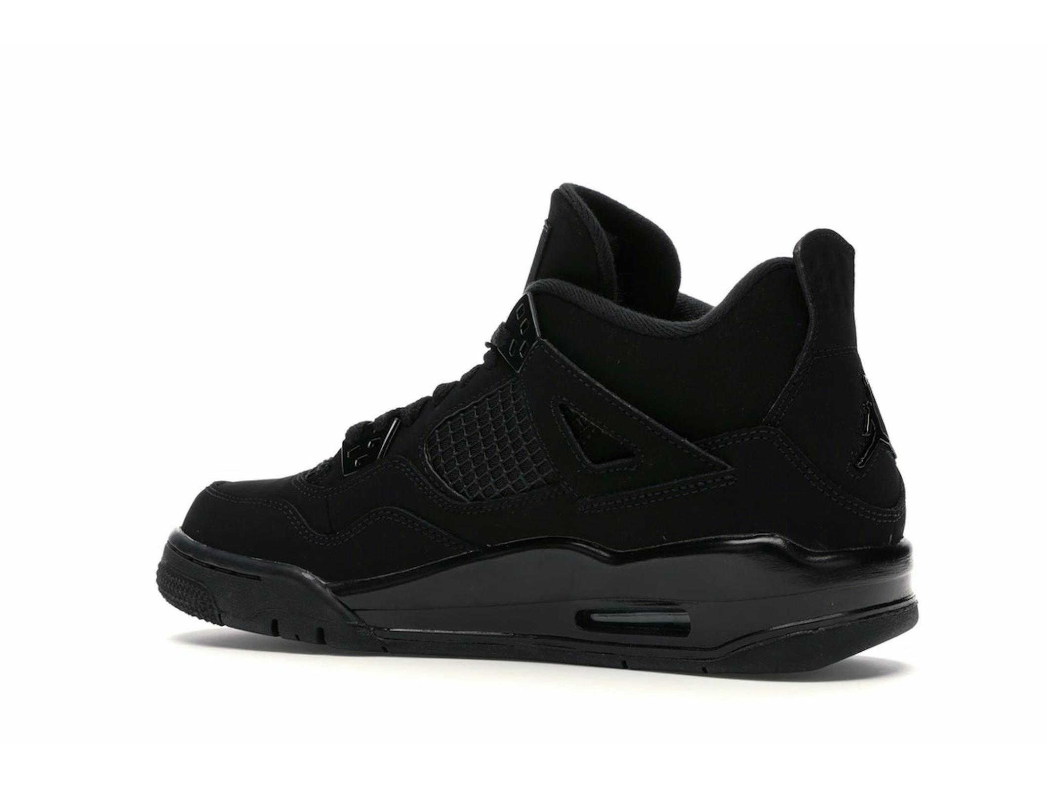 Jordan 4 Retro Black Cat (2020) GS Kids Sneaker 408452-010 - Image 6