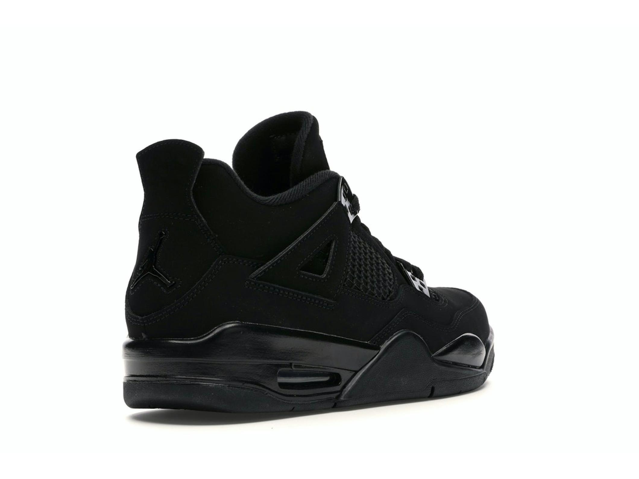 Jordan 4 Retro Black Cat (2020) GS Kids Sneaker 408452-010 - Image 8