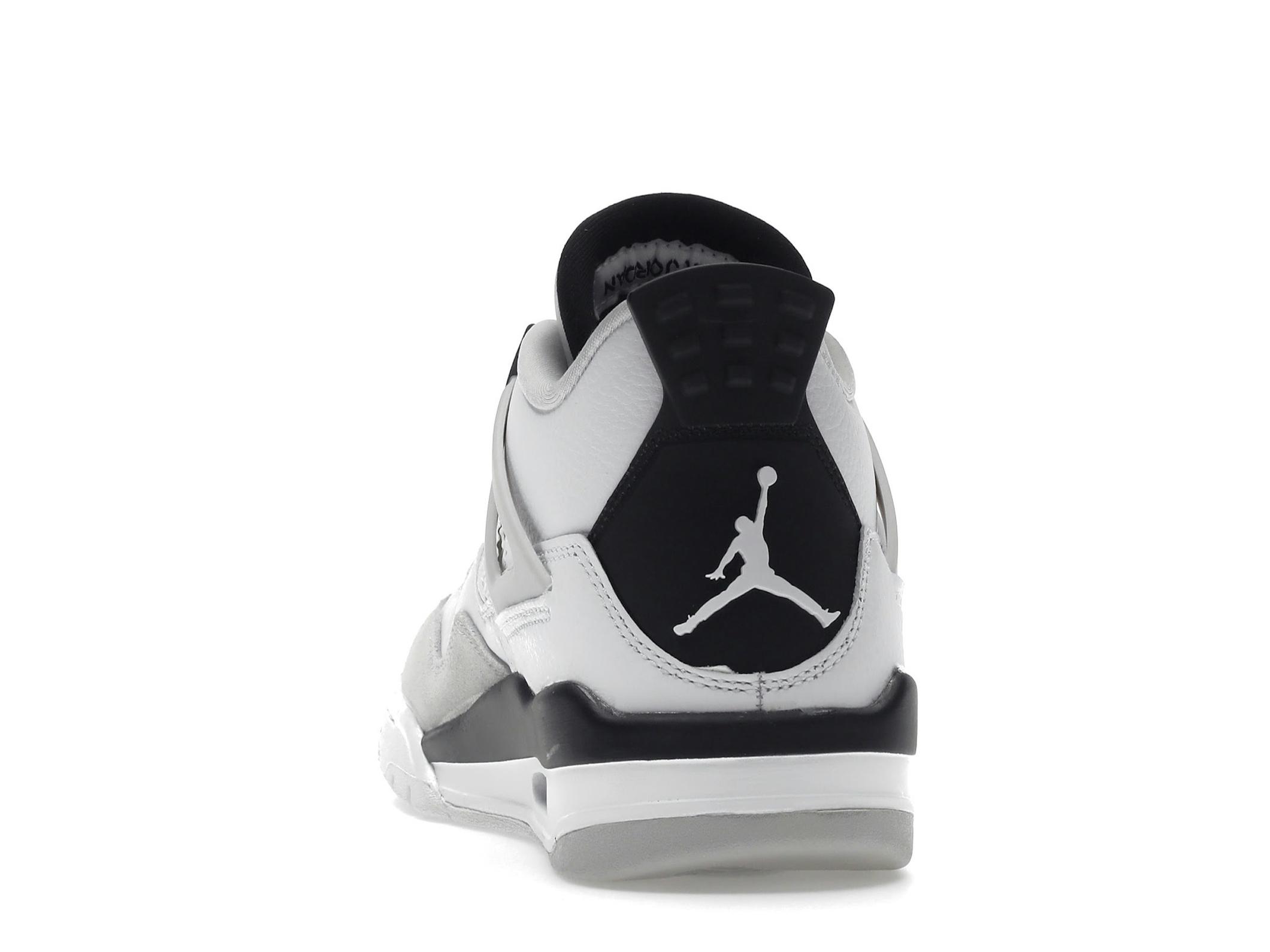 Jordan 4 Retro Military Black GS (Grade School) 408452-111 - Image 7