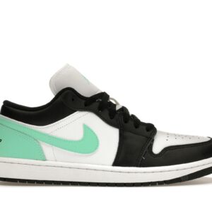 Jordan 1 Low Green Glow White Black 553558-131