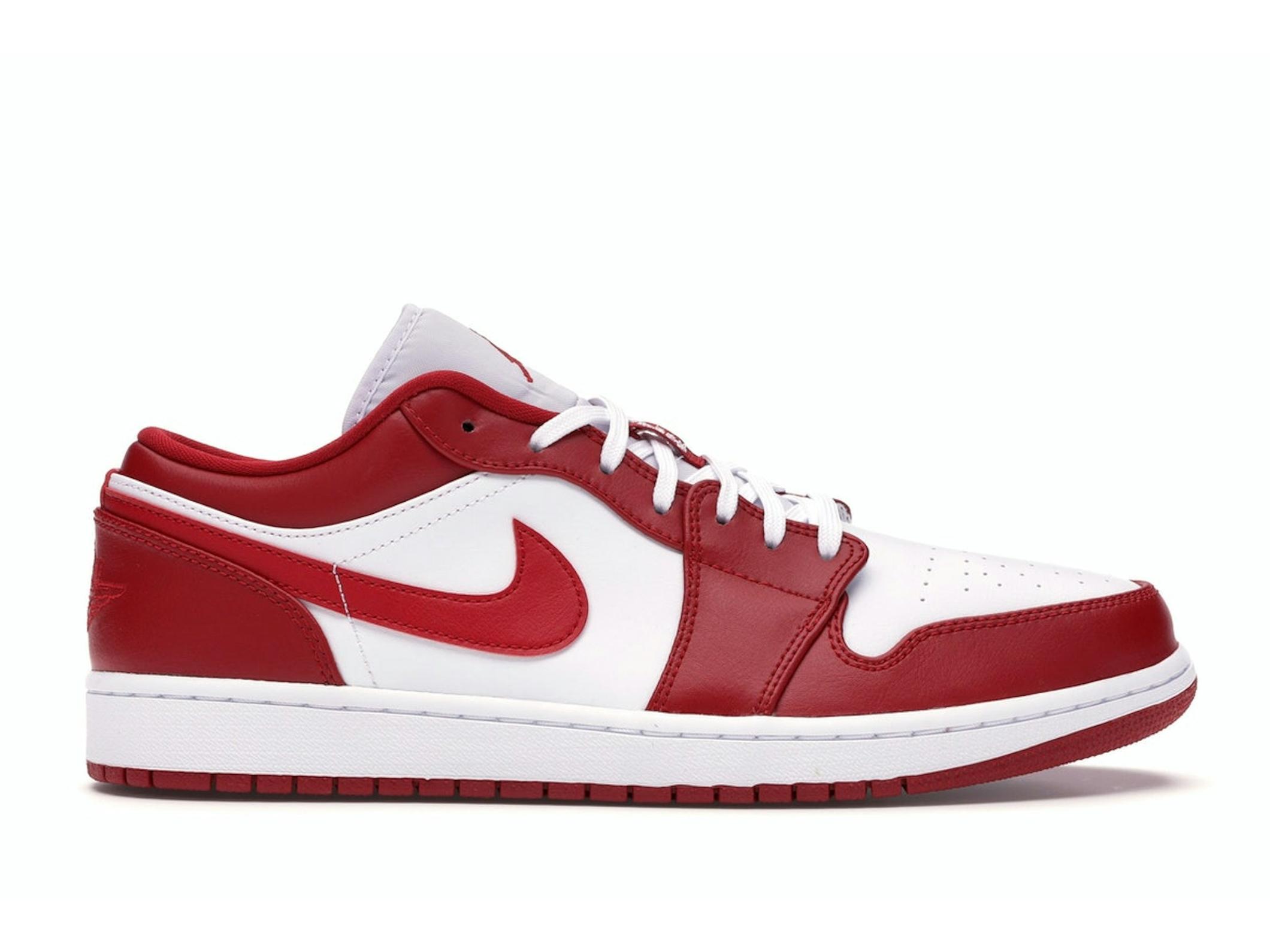 Jordan 1 Low Gym Red White 553558-611