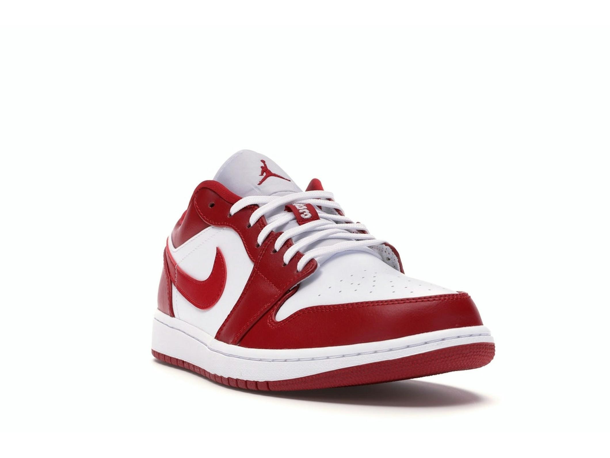 Jordan 1 Low Gym Red White 553558-611 - Image 3