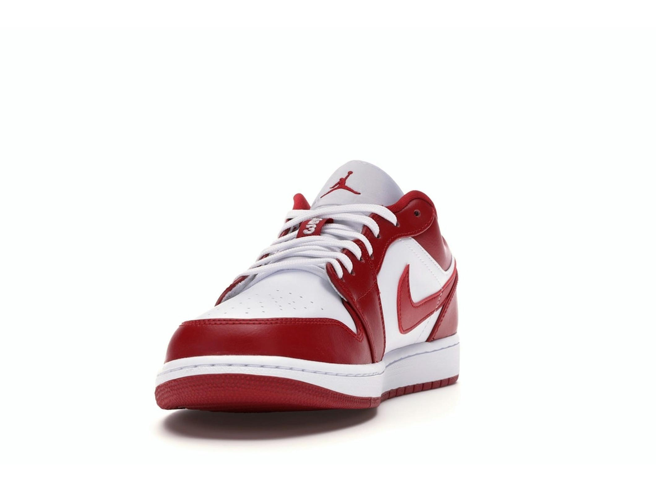 Jordan 1 Low Gym Red White 553558-611 - Image 4