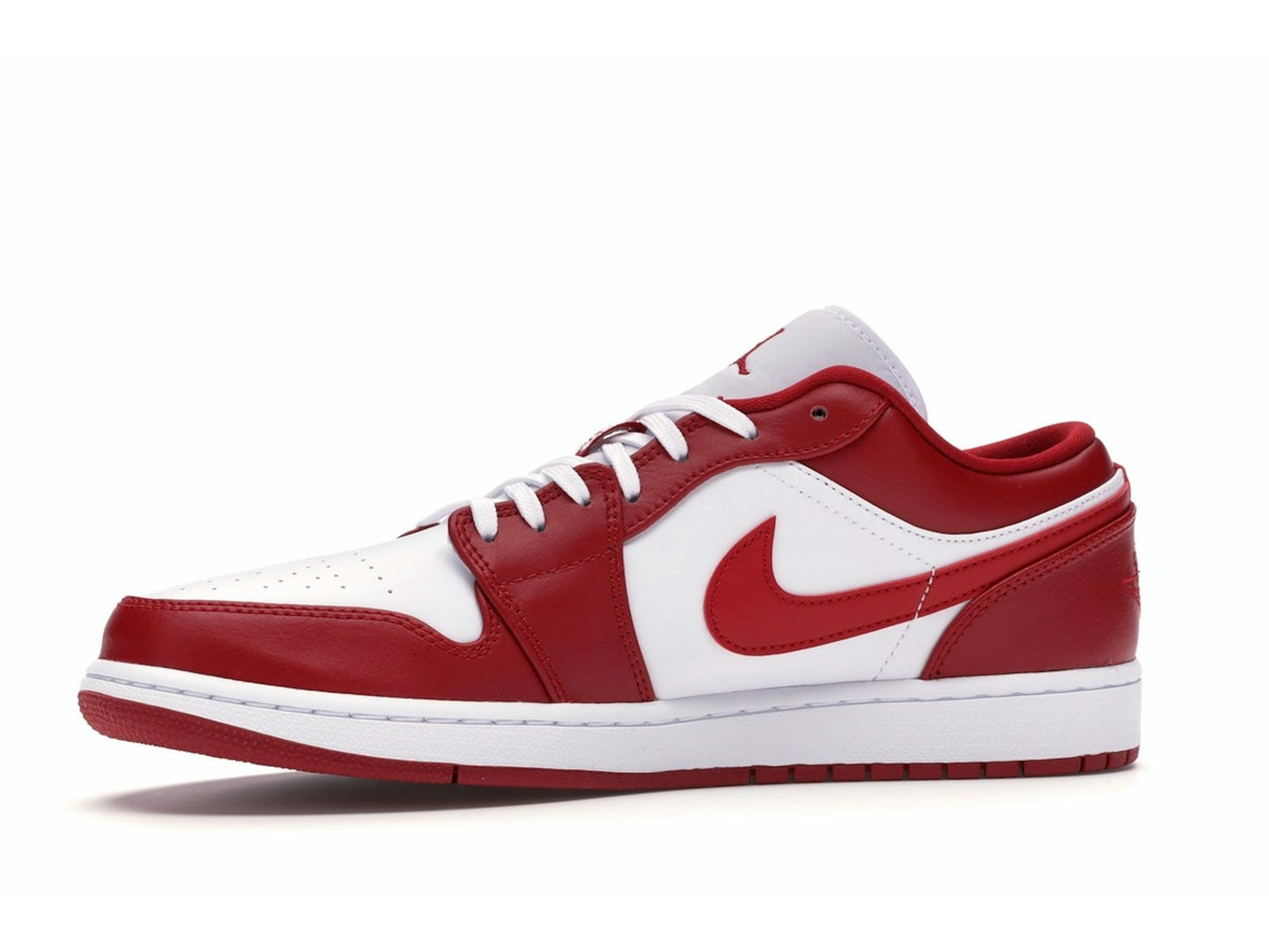 Jordan 1 Low Gym Red White 553558-611 - Image 5