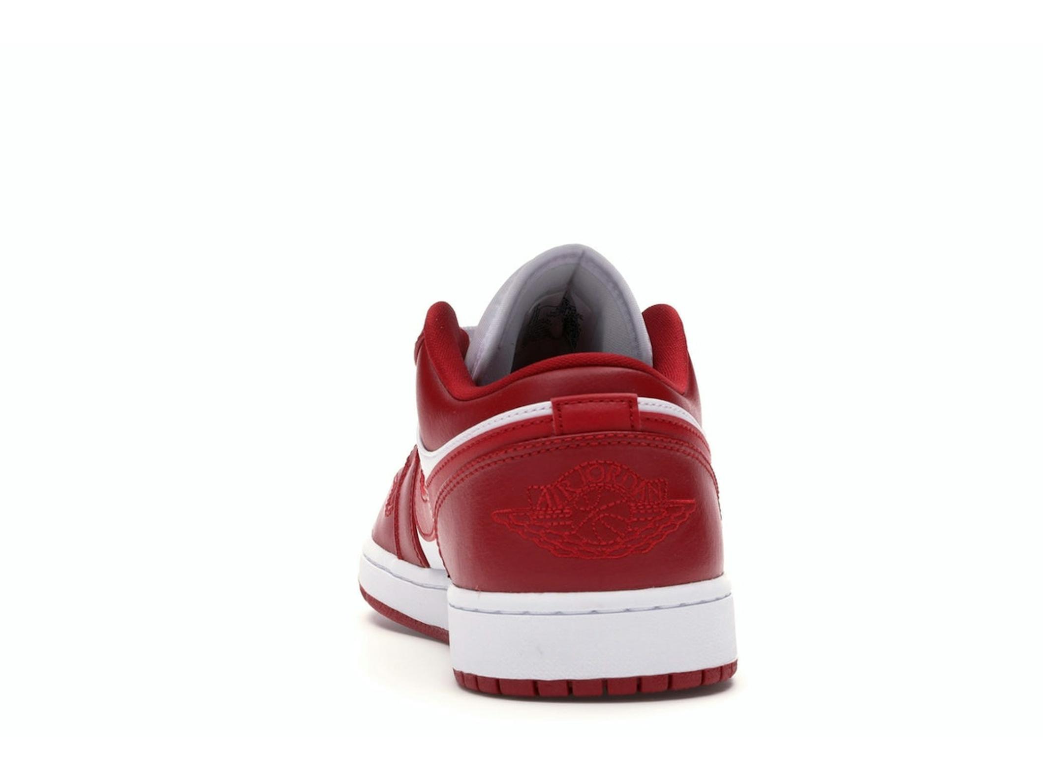 Jordan 1 Low Gym Red White 553558-611 - Image 7