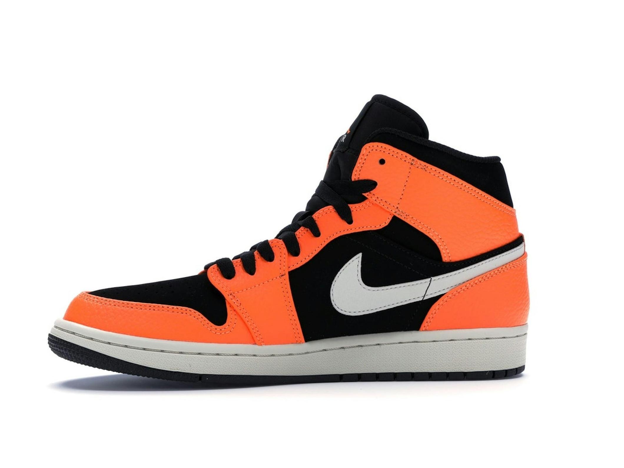 Jordan 1 Mid Black Cone 554724-062 - Image 5