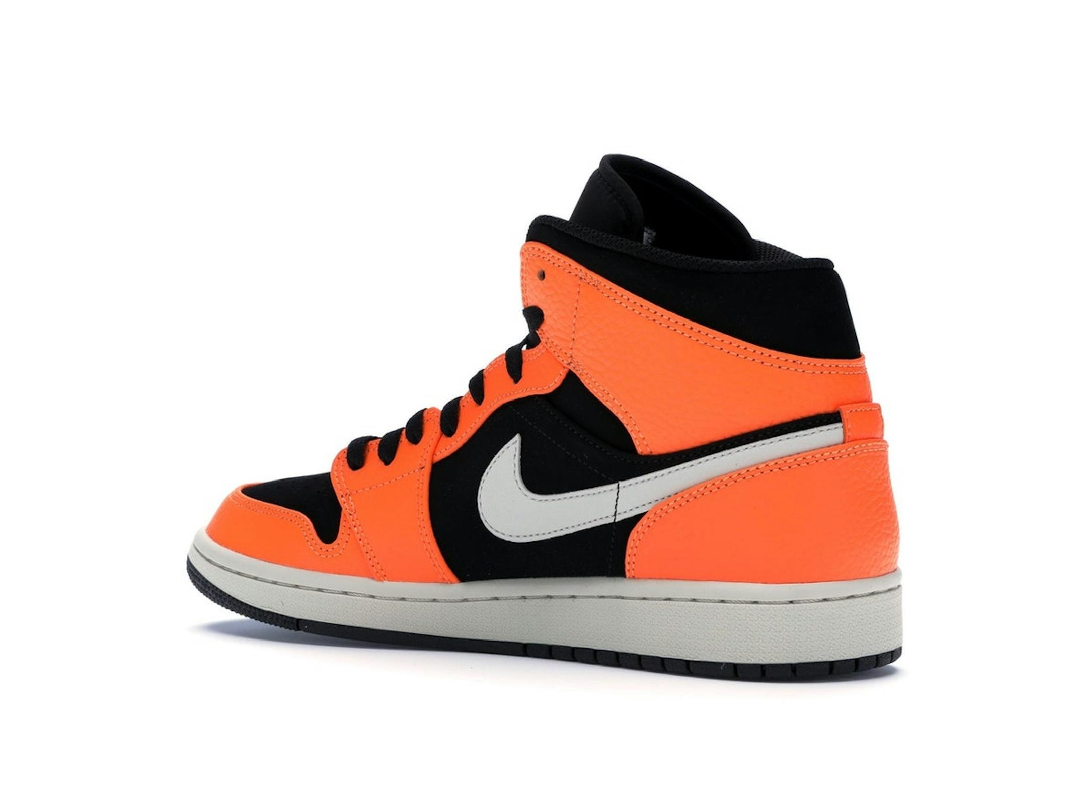 Jordan 1 Mid Black Cone 554724-062 - Image 6