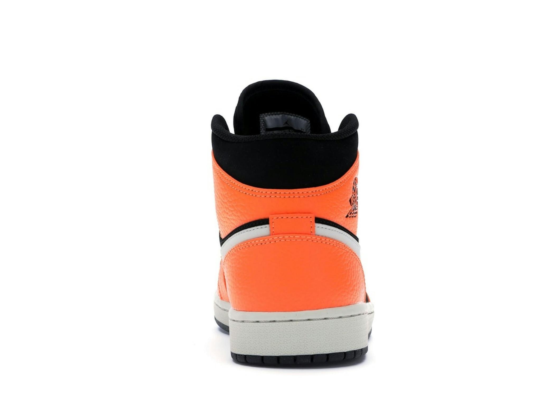 Jordan 1 Mid Black Cone 554724-062 - Image 7