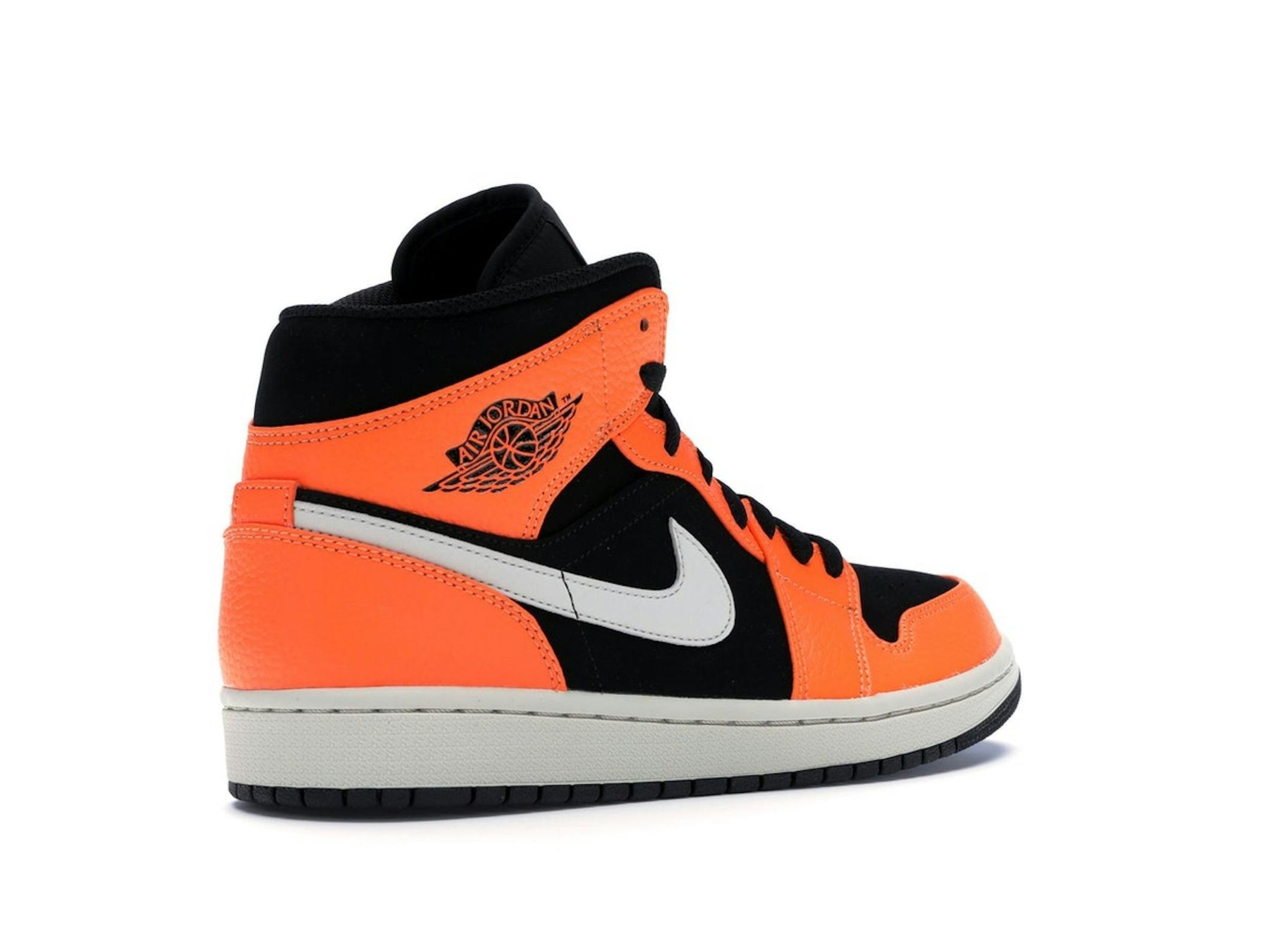 Jordan 1 Mid Black Cone 554724-062 - Image 8