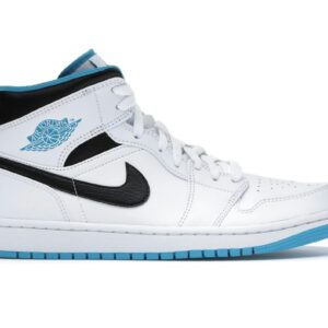 Jordan 1 Mid Laser Blue White Black 554724-141