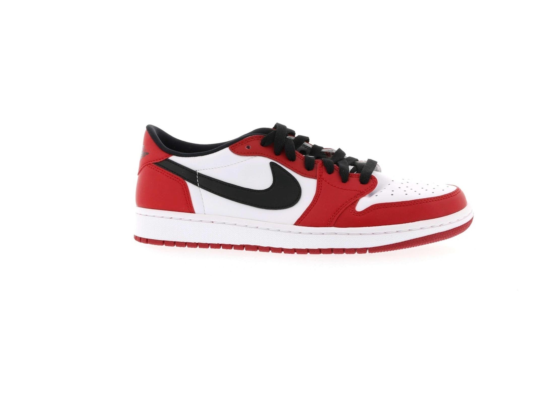 Jordan 1 Retro Low Chicago (2016) Red Black White 705329-600 - Image 2