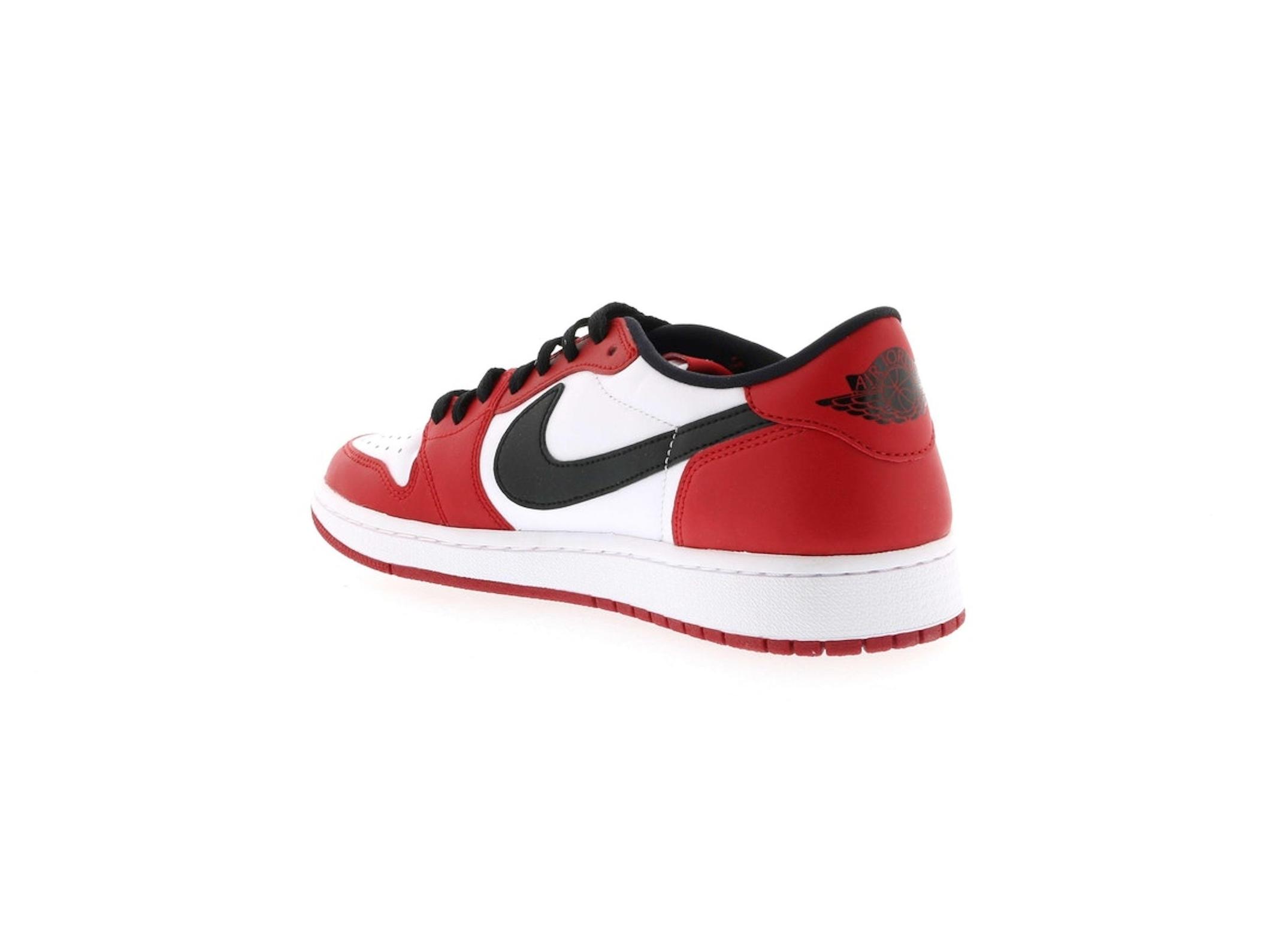 Jordan 1 Retro Low Chicago (2016) Red Black White 705329-600 - Image 5