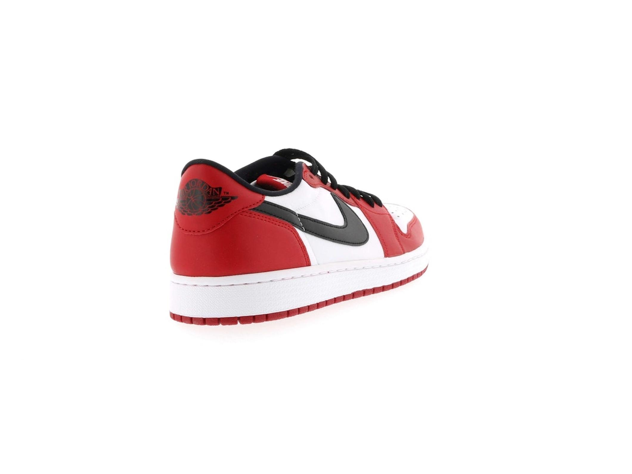 Jordan 1 Retro Low Chicago (2016) Red Black White 705329-600 - Image 6