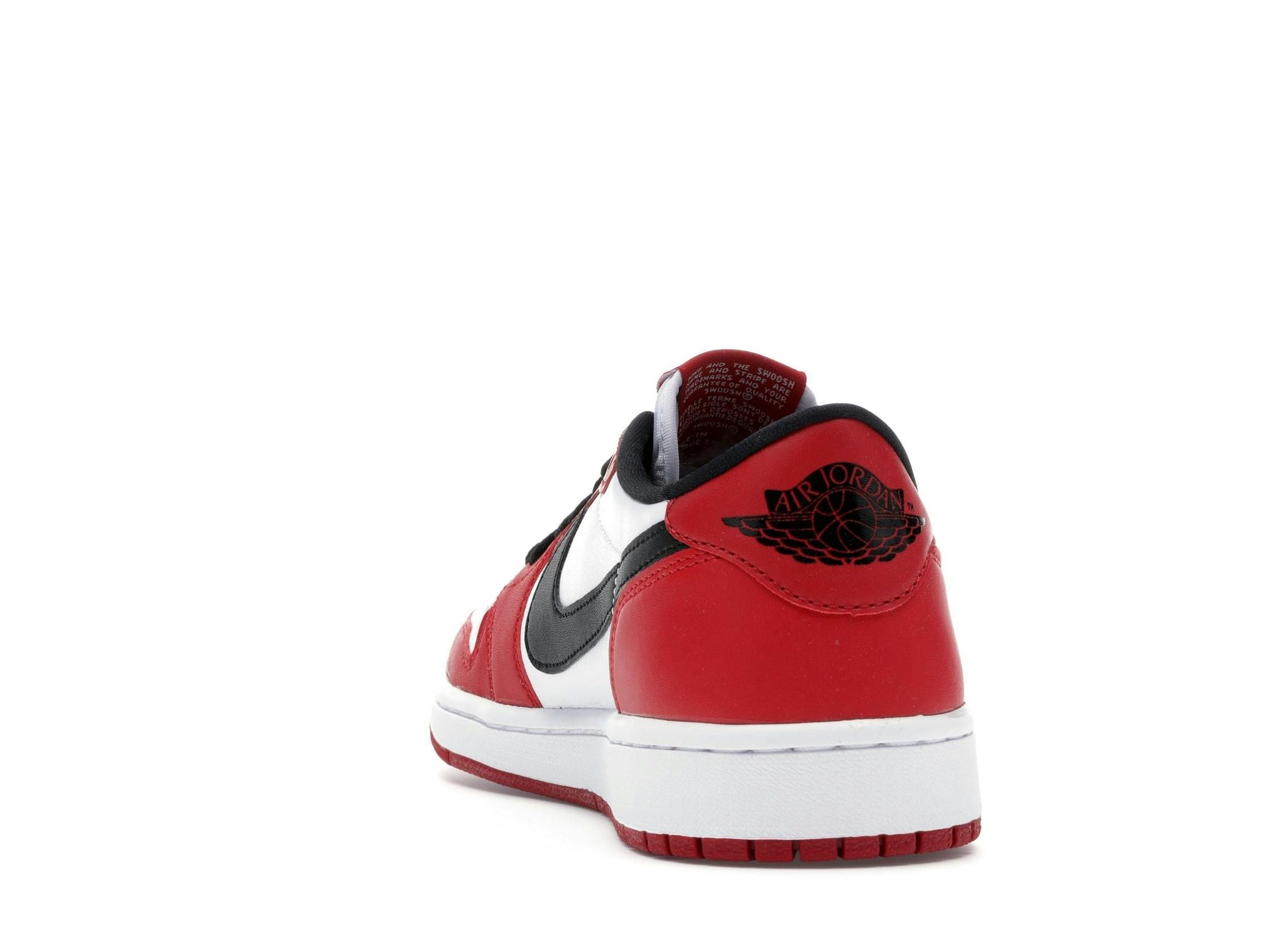 Jordan 1 Retro Low Chicago (2016) Red Black White 705329-600 - Image 7