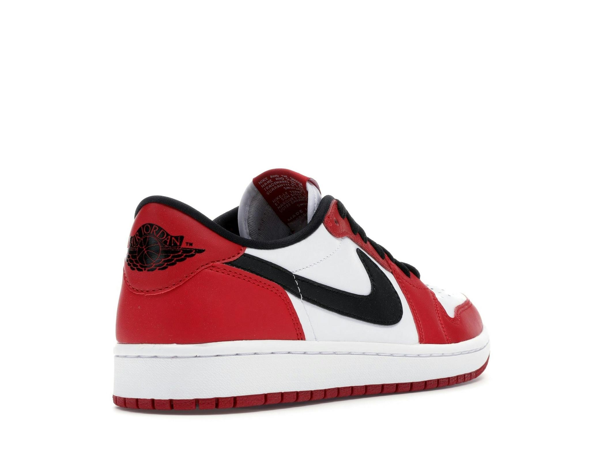 Jordan 1 Retro Low Chicago (2016) Red Black White 705329-600 - Image 8