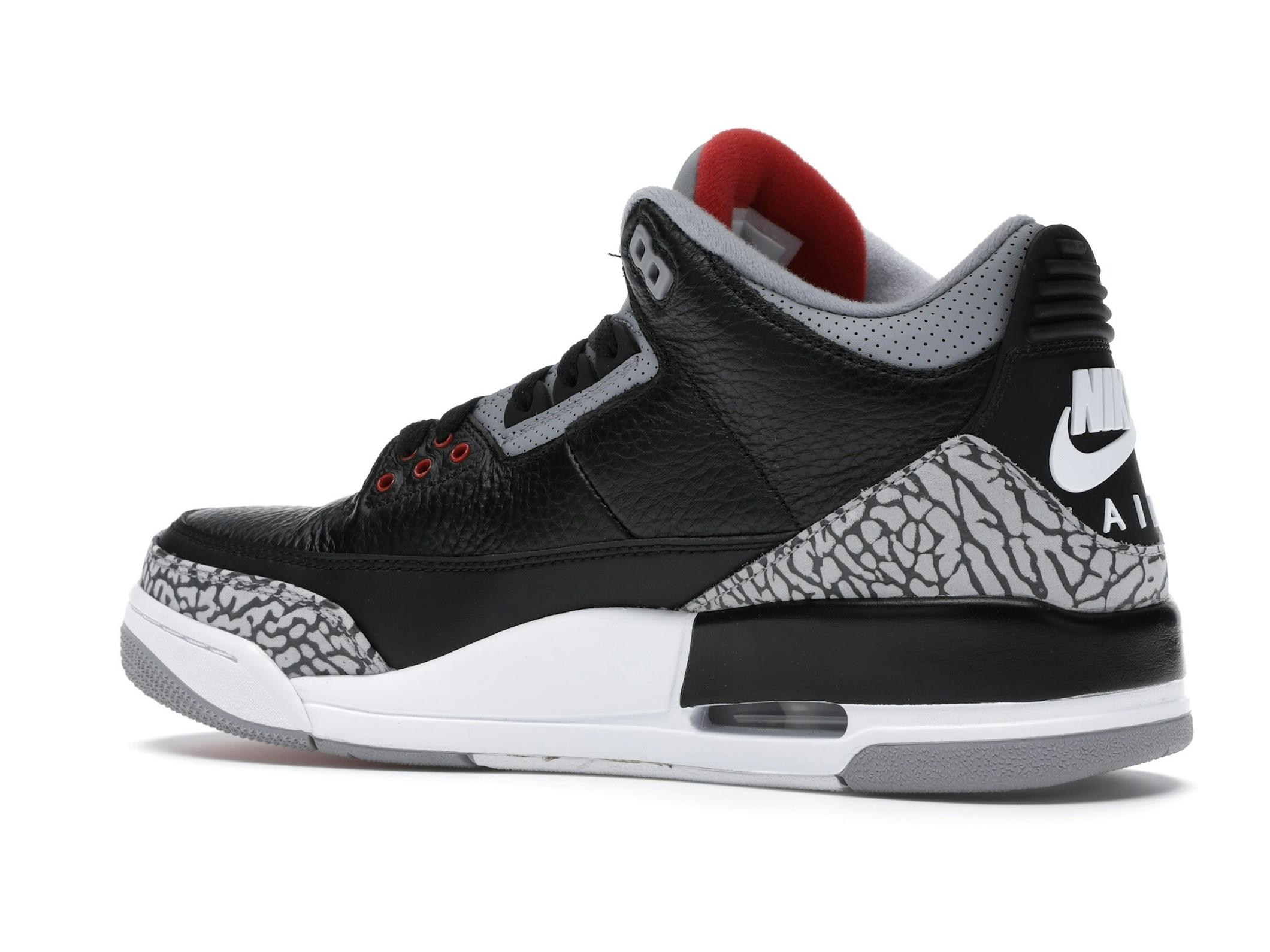 Jordan 3 Retro Black Cement (2018) OG Men’s Sneaker 854262-001 - Image 6