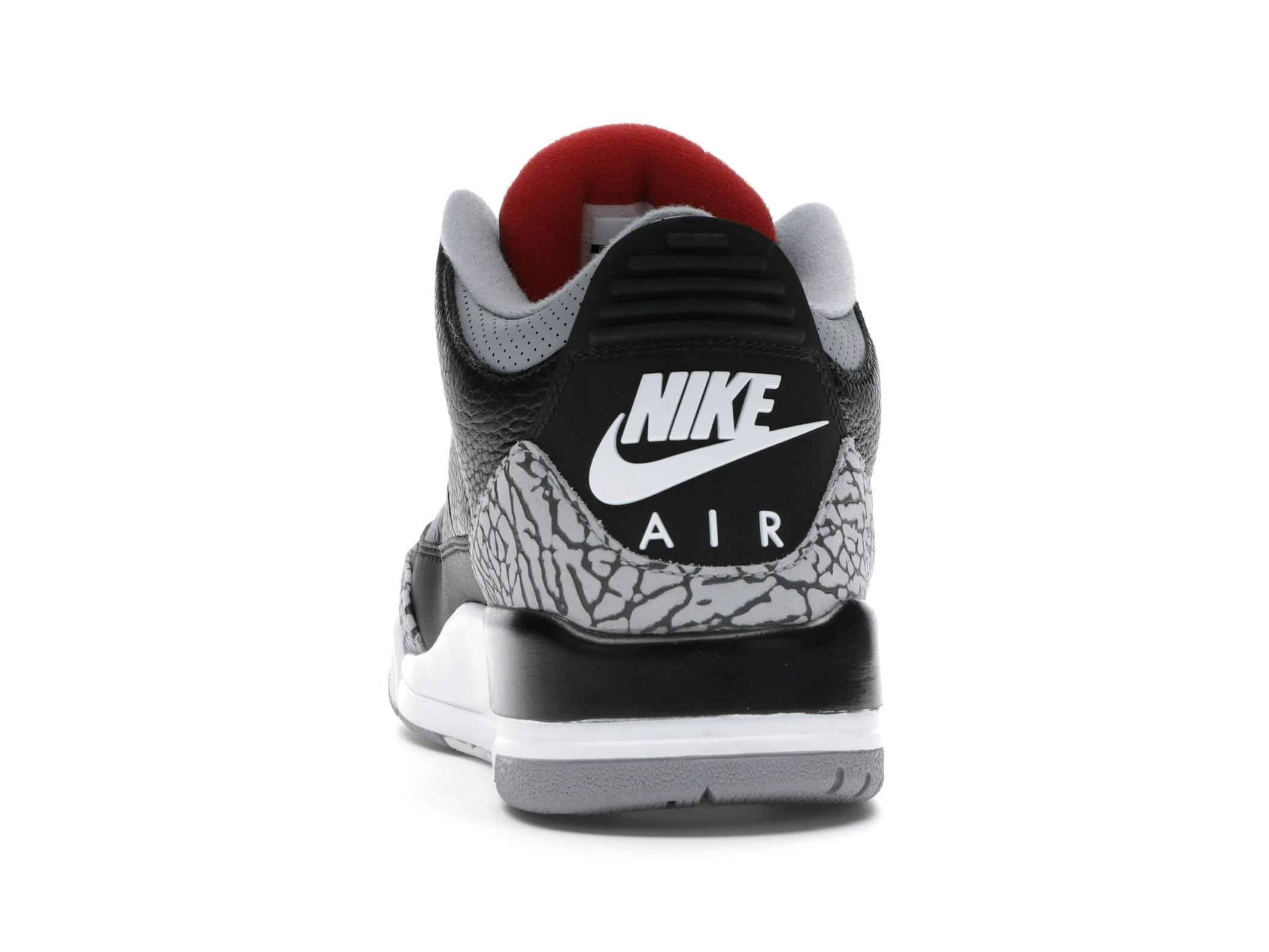Jordan 3 Retro Black Cement (2018) OG Men’s Sneaker 854262-001 - Image 7