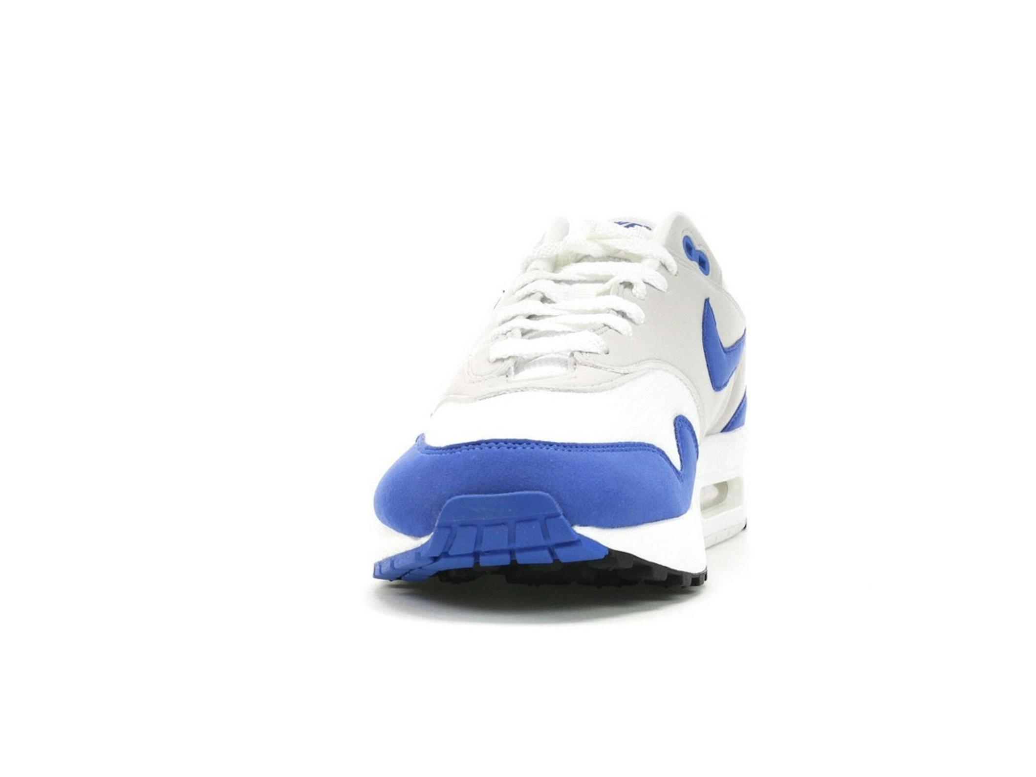 Air Max 1 Anniversary Royal 2017 Restock Mens Sneaker 908375-102 - Image 4