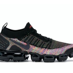 Air VaporMax Flyknit 2 Black Multi-Color Women’s Running Shoe 942843-015