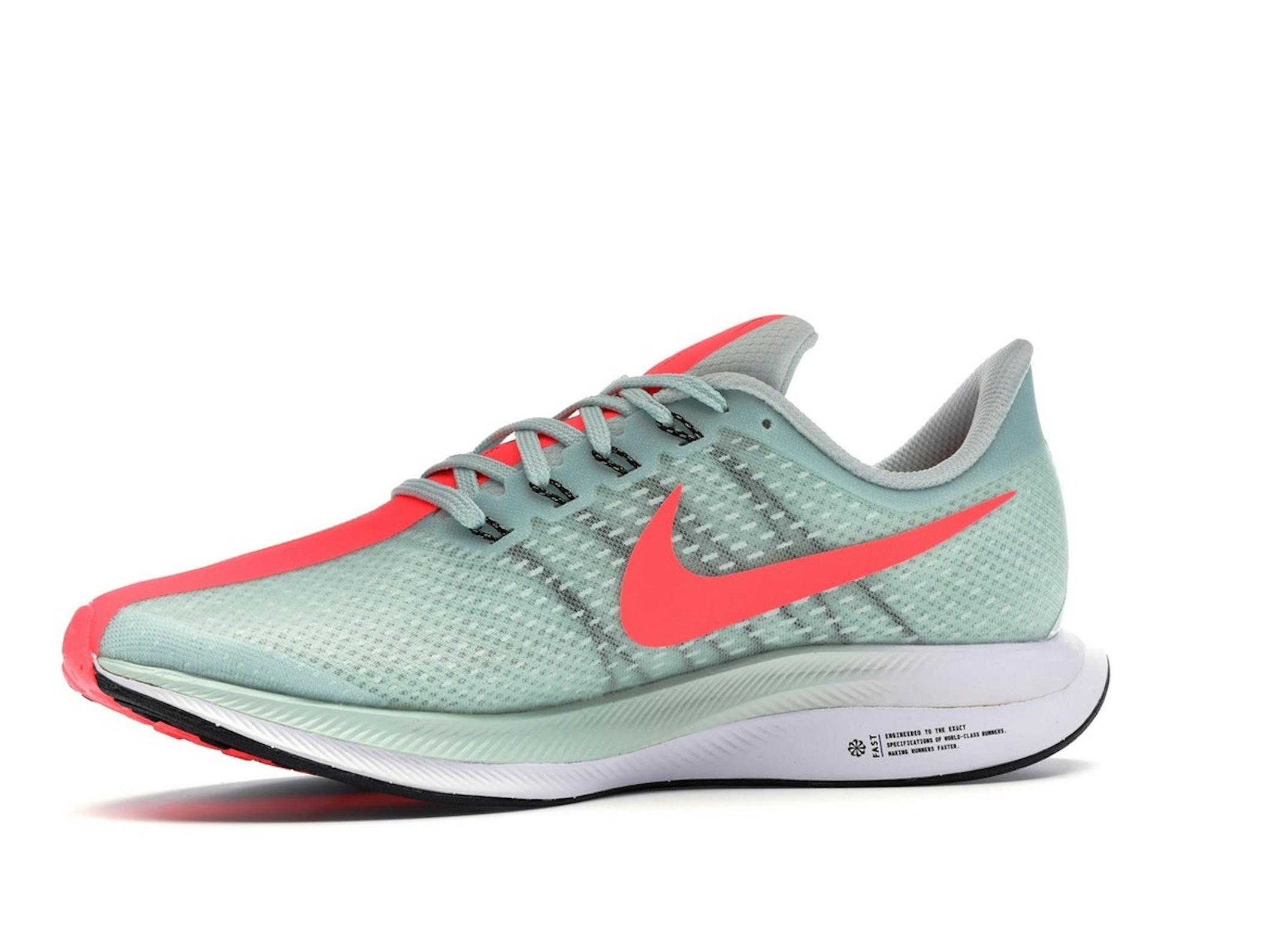 Zoom Pegasus 35 Turbo Wolf Grey Hot Punch AJ4114-060 Running Shoes - Image 5