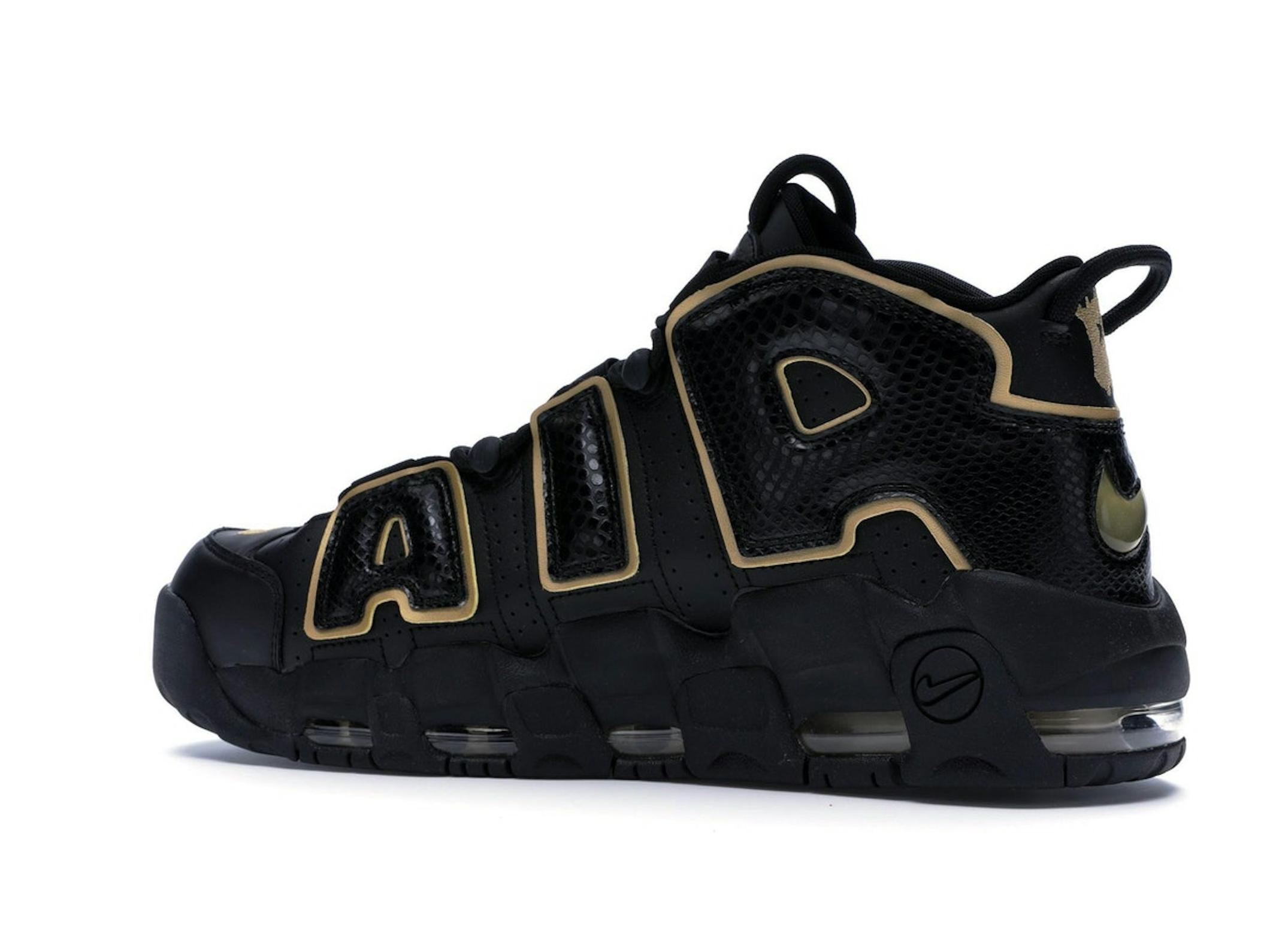 Air More Uptempo 96 France Black Gold AV3810-001 - Image 6