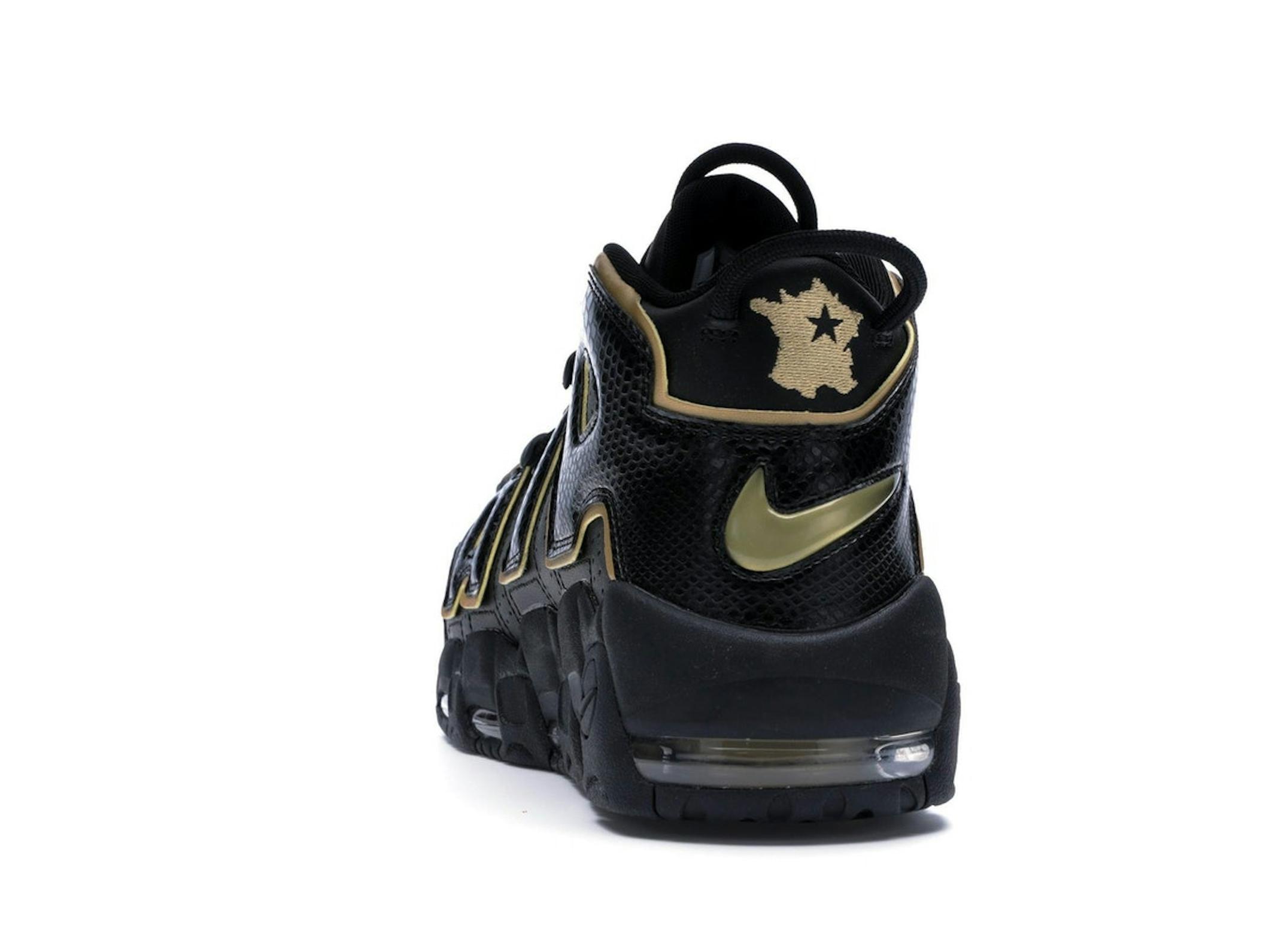 Air More Uptempo 96 France Black Gold AV3810-001 - Image 7