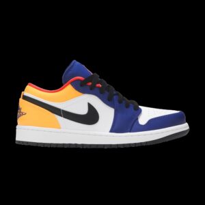 Air Jordan 1 Low Royal Yellow Sneakers – 553558-123