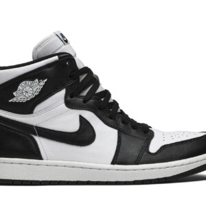 Air Jordan 1 Retro Black White (2014) Leather Sneakers – 555088-010