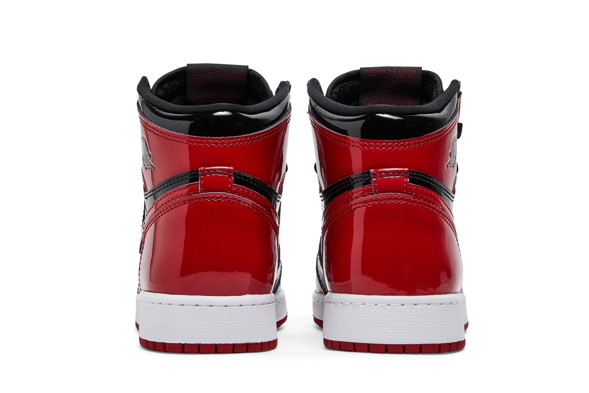 Air Jordan 1 Retro High OG Patent Bred (GS) Sneakers – 575441-063 - Image 6