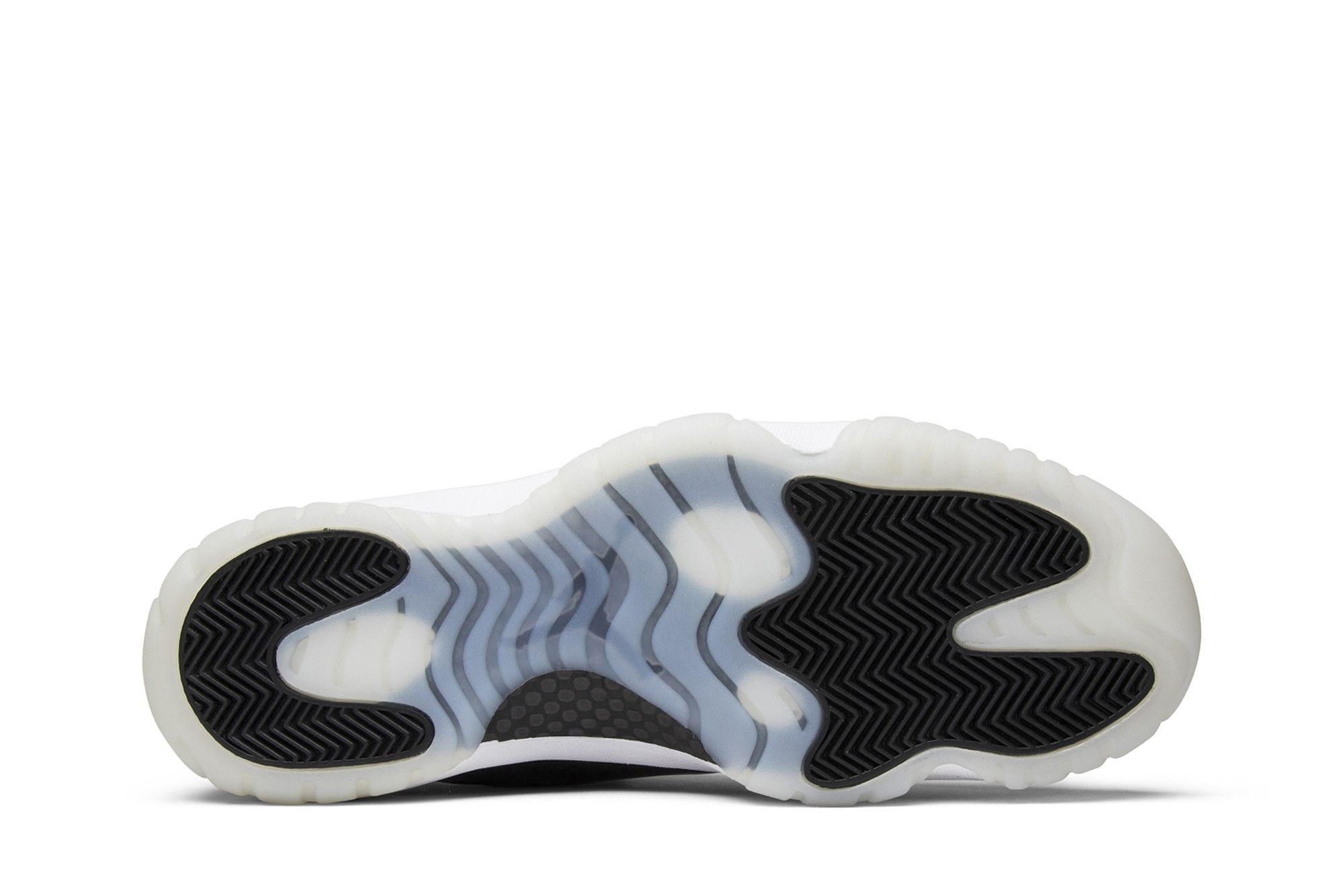 Air Jordan 11 Retro Low Barons Sneakers – Black/Metallic Silver/White – 528895-010 - Image 4