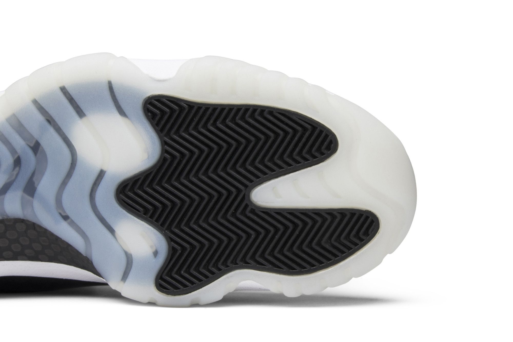 Air Jordan 11 Retro Low Barons Sneakers – Black/Metallic Silver/White – 528895-010 - Image 5