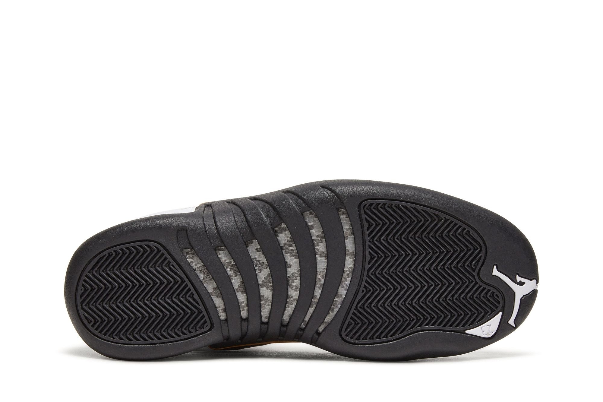 Air Jordan 12 Retro Royalty Taxi Sneakers – CT8013-170 – White/Black-Metallic Gold - Image 4