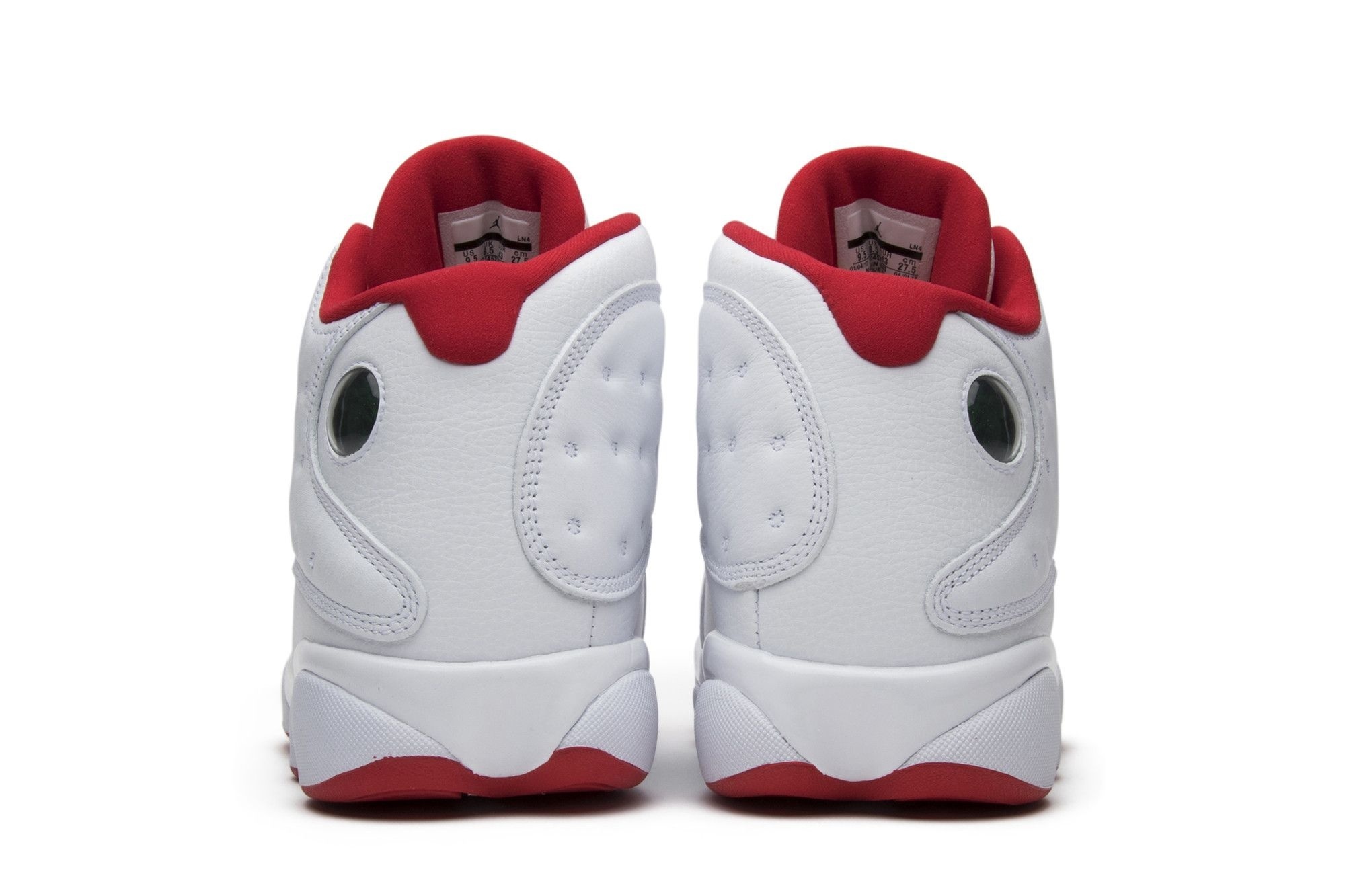 Air Jordan 13 Retro Alternate History of Flight Sneakers – White/Metallic Silver/University Red – 414571-103 - Image 6