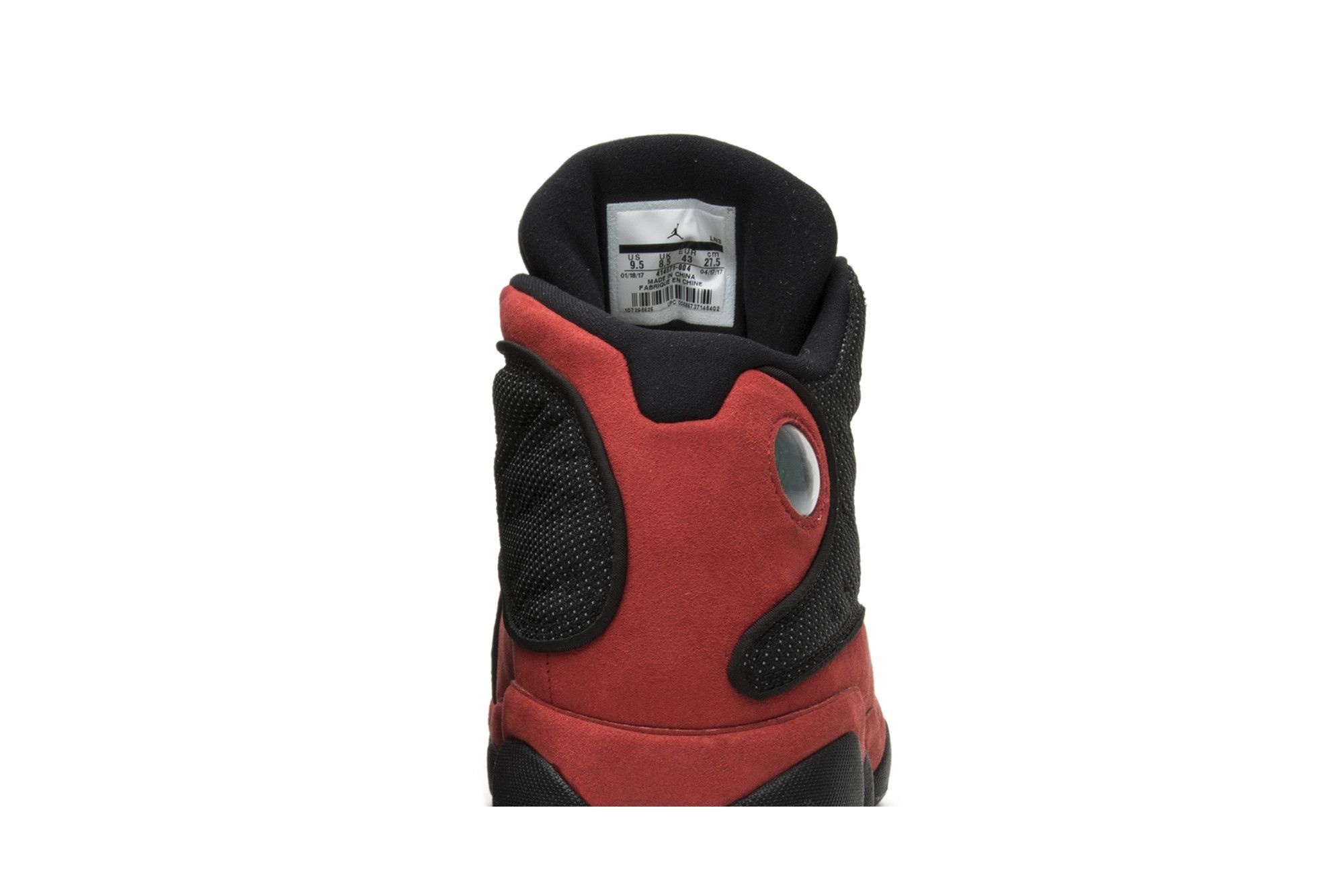 Air Jordan 13 Retro Bred (2017) Sneakers – 414571-004 – Black/True Red-White - Image 7