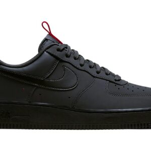 Air Force 1 Low Anthracite Black Red BQ4326-001