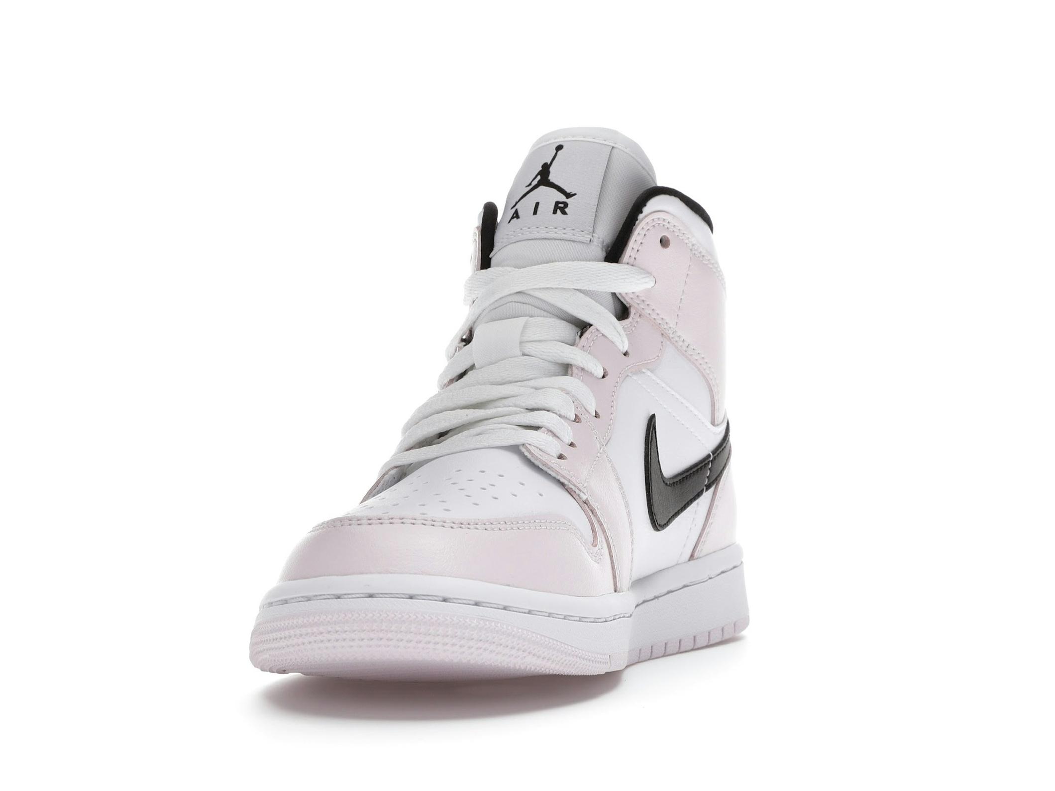 Jordan 1 Mid Barely Rose Women’s BQ6472-500 Sneakers - Image 4