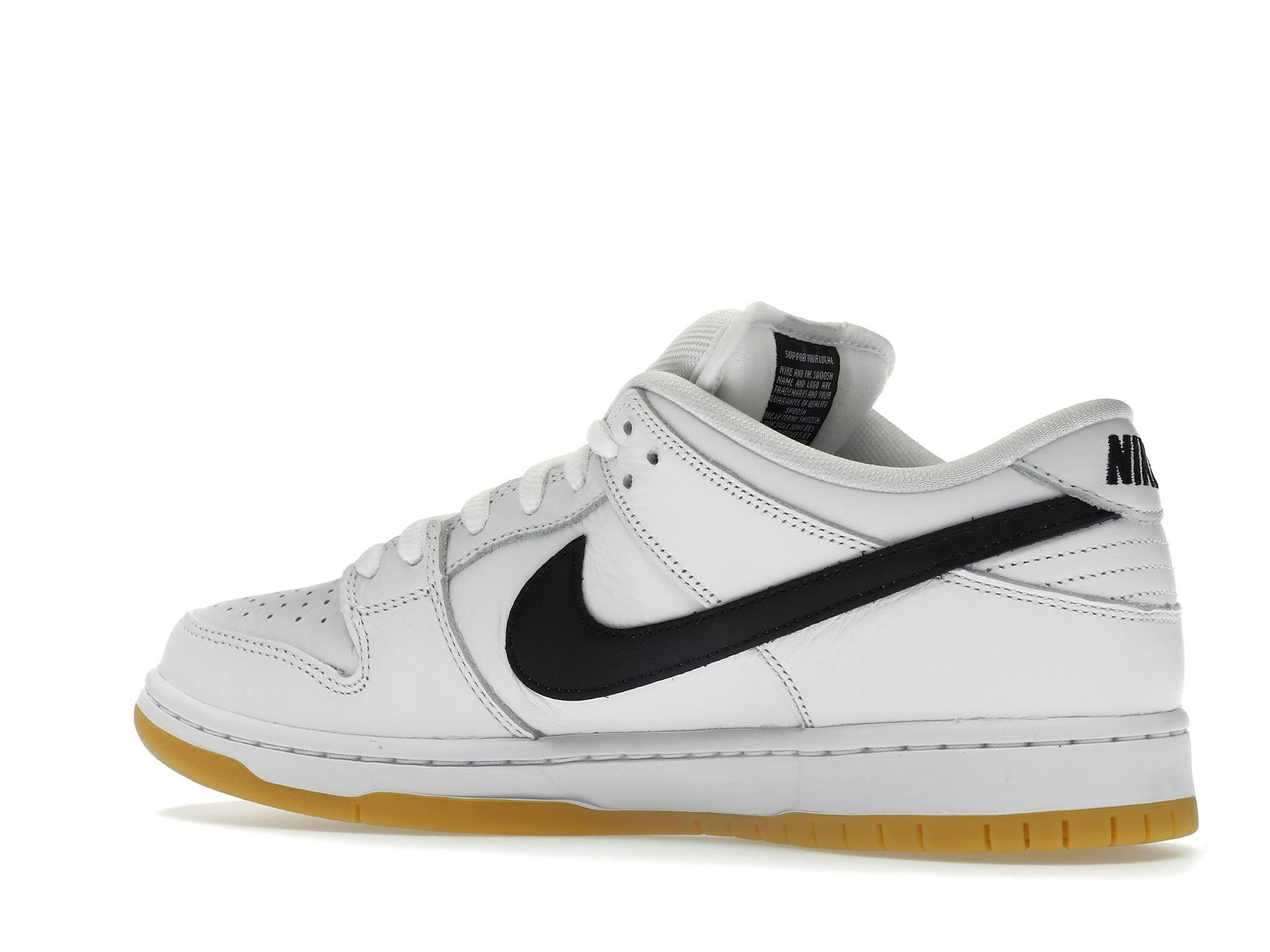 SB Dunk Low Pro White Gum CD2563-101 Sneakers - Image 6