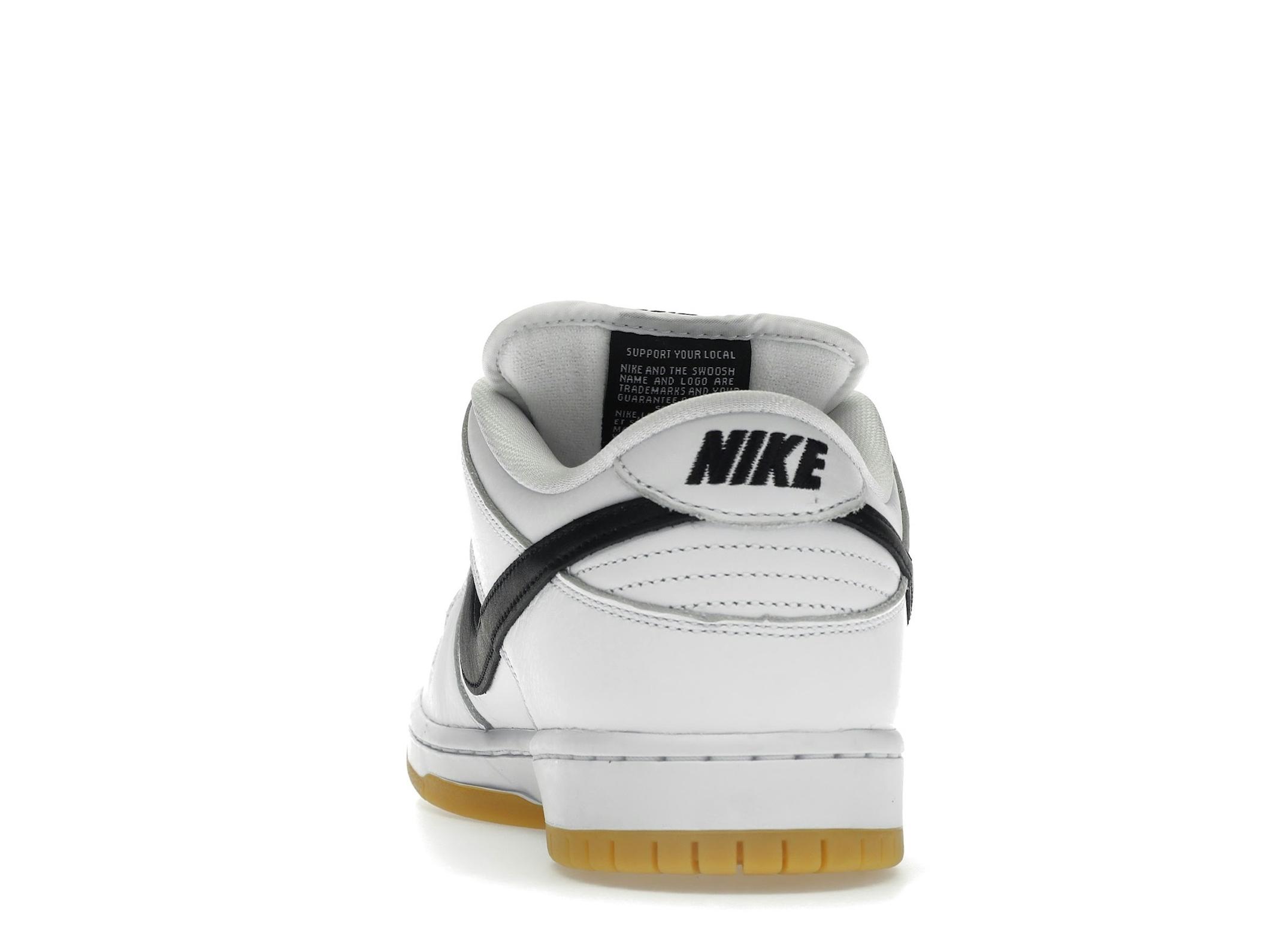 SB Dunk Low Pro White Gum CD2563-101 Sneakers - Image 7