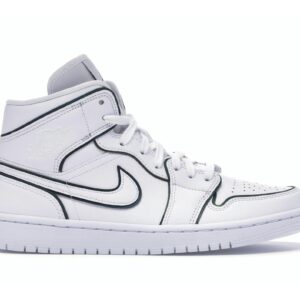 Jordan 1 Mid Iridescent Reflective White Women’s Sneaker CK6587-100